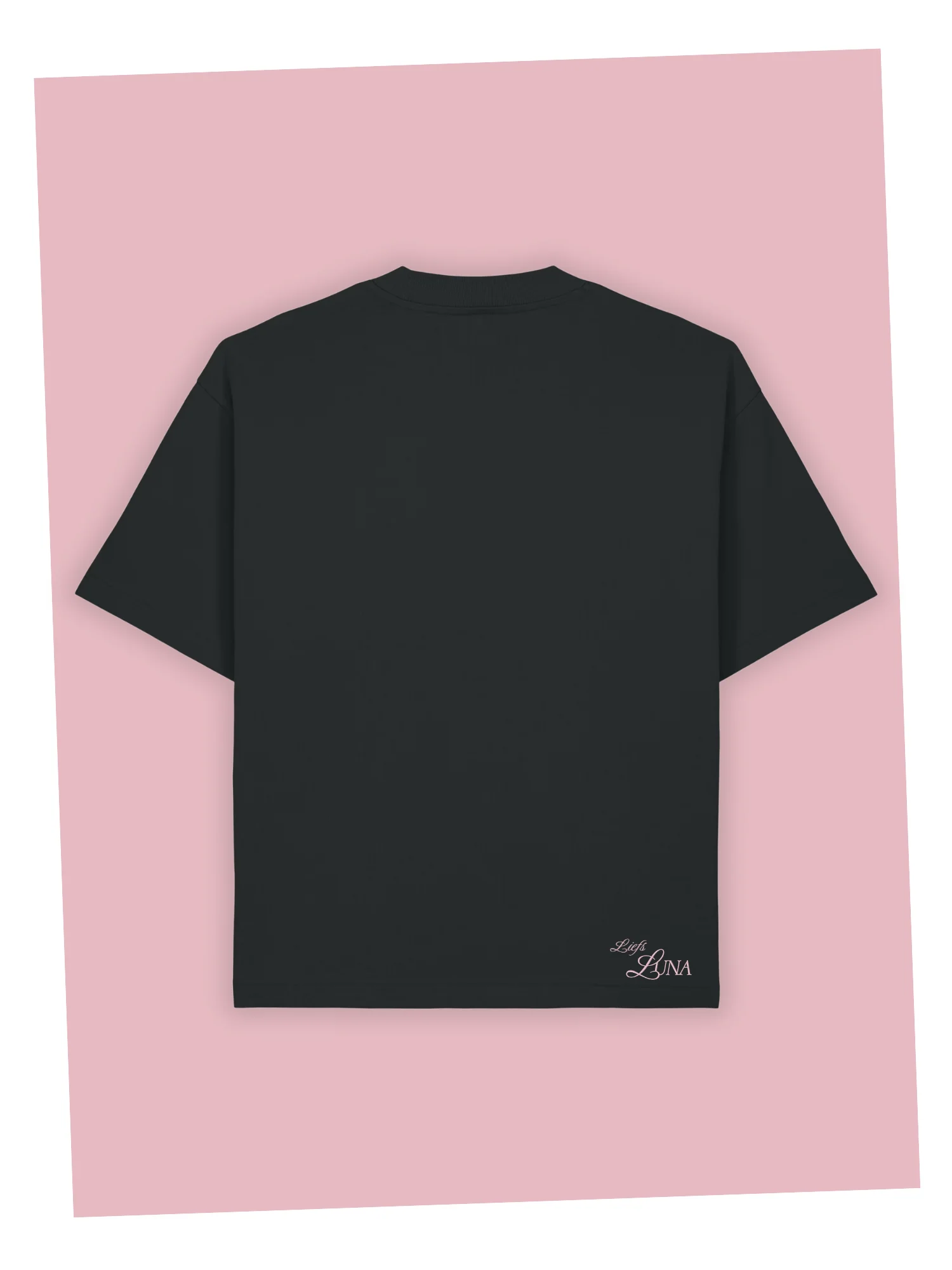 LUNA | "Eindelijk Mezelf" T-Shirt Zwart - Image 3